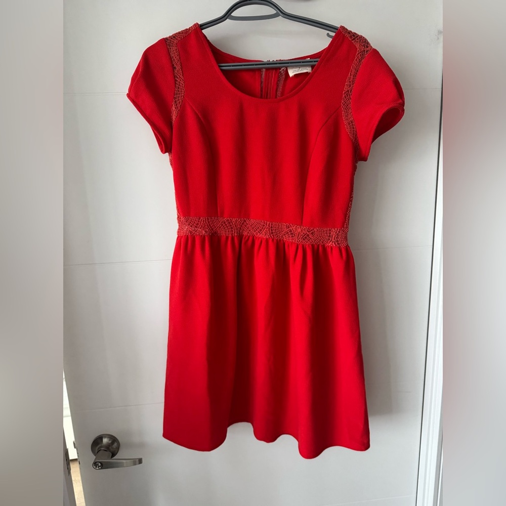 Pins & Needles Vibrant Red Dress